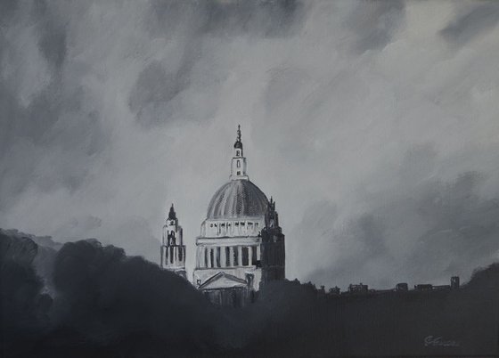 Mist over St Paul's