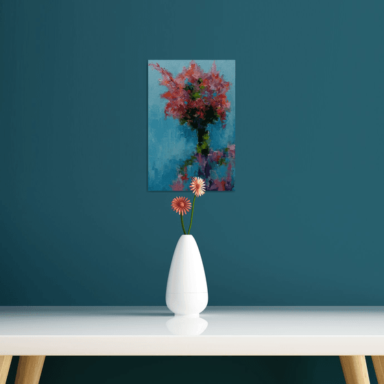 Abstract flowers for gift