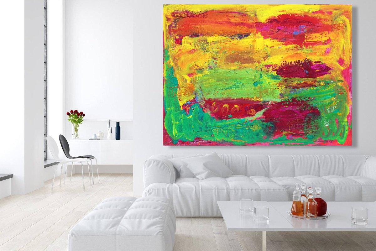 -Spring Is Coming.- By Veljko Martinovic, 79 X 59, Artwork For Sale On Artfinder