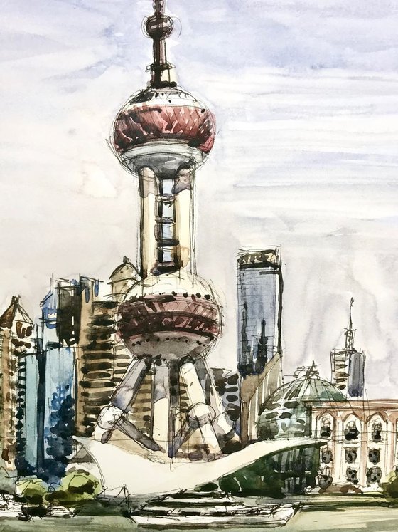 Shanghai Skyline - China