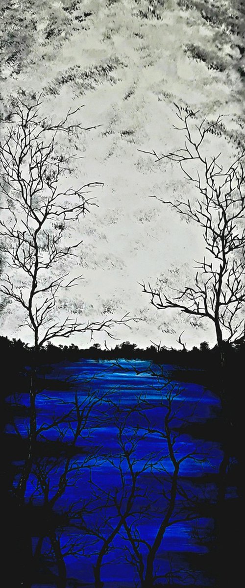 Blue lake 3 by Daniel Urbaník