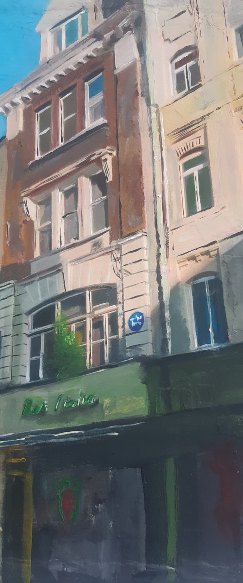Frith Street, Soho, London by Andrew  Reid Wildman