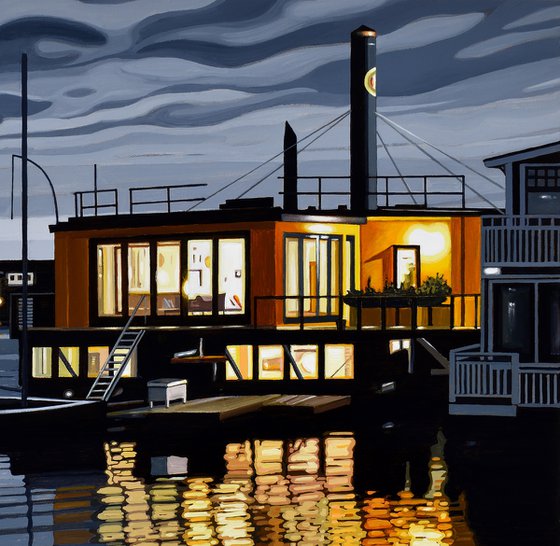 Yellow Ferry Dock / Night #2
