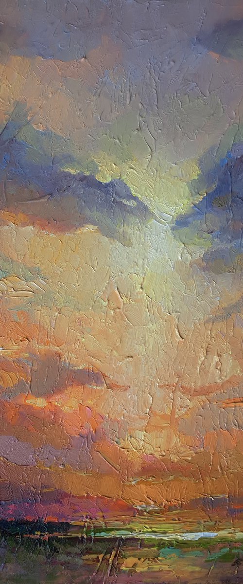 The sky is full of noise by Aleksandr Jerochin