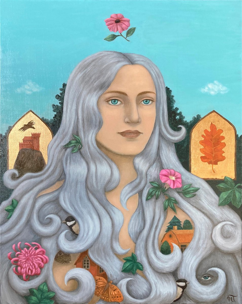 Quercus, the Lady of the Oak by Nathalie Tousnakhoff