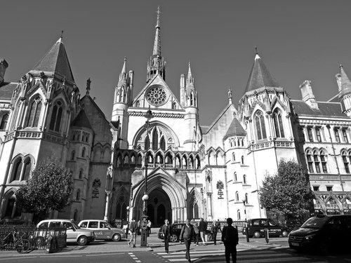 The Royal Courts of Justice by Alex Cassels
