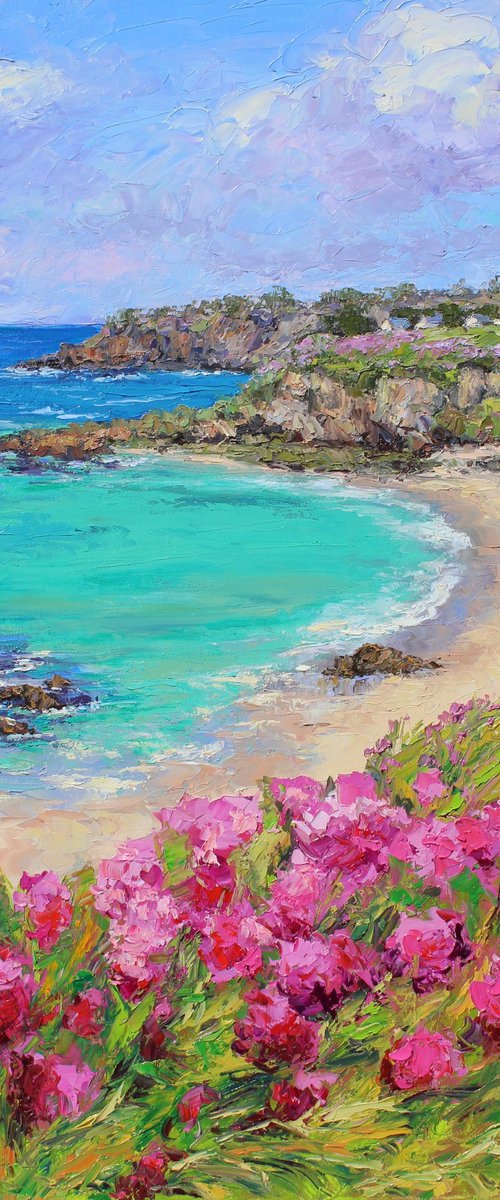 Finistere Beach, France by Kristen Olson Stone