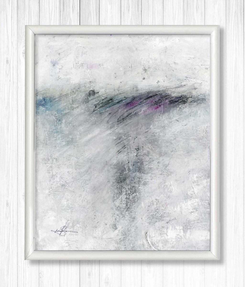 Expressive Painting , A Tranquil Journey 3 By Kathy Morton Stanion, 17 X 21, Artwork For Sale On Artfinder