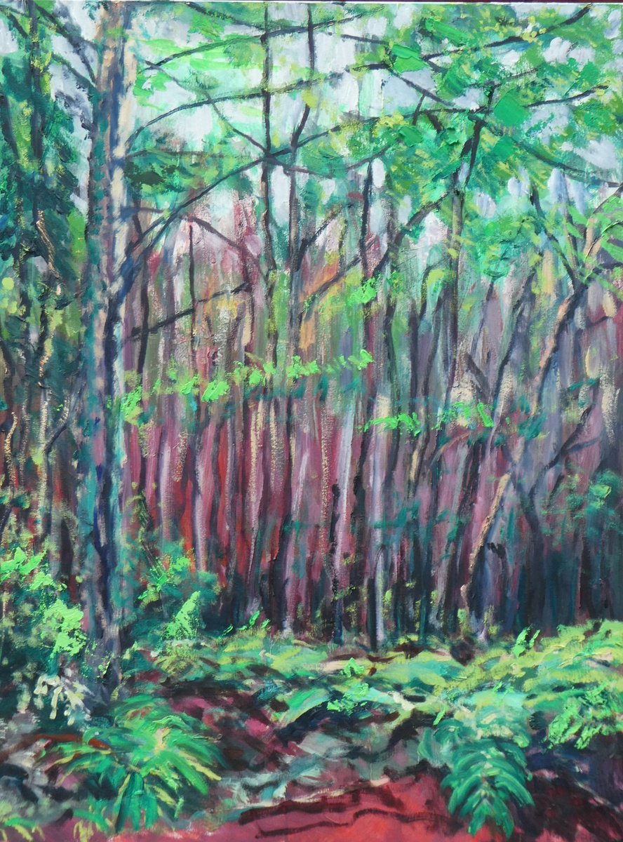 Walk in the woods 3 by Paul McKee