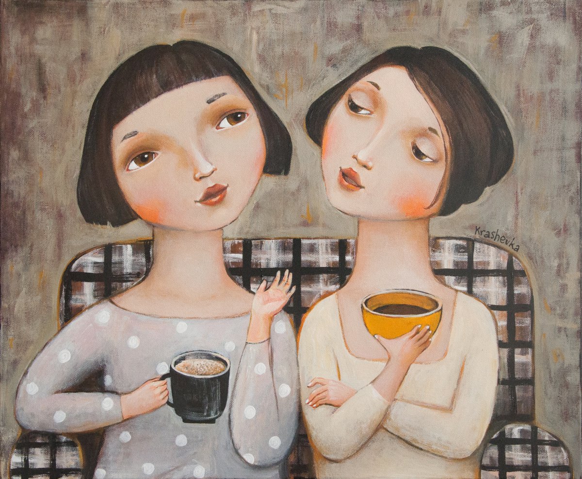 Coffee break by Lena Krashevka