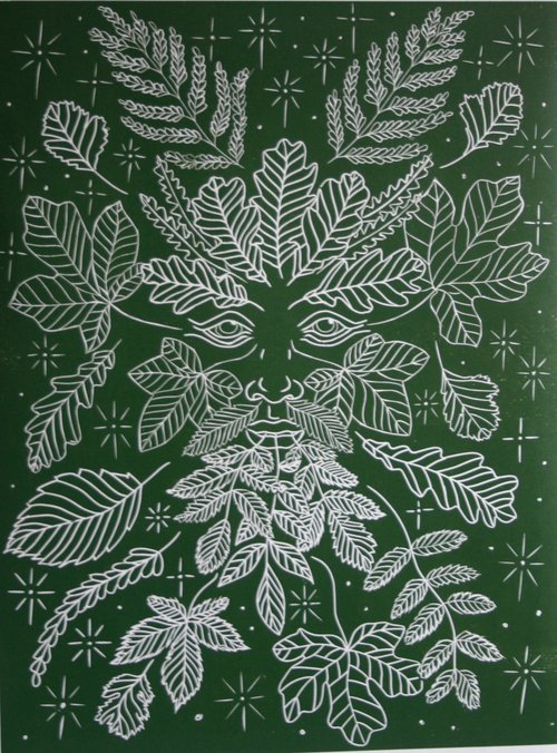 Green Man by Kate Willows