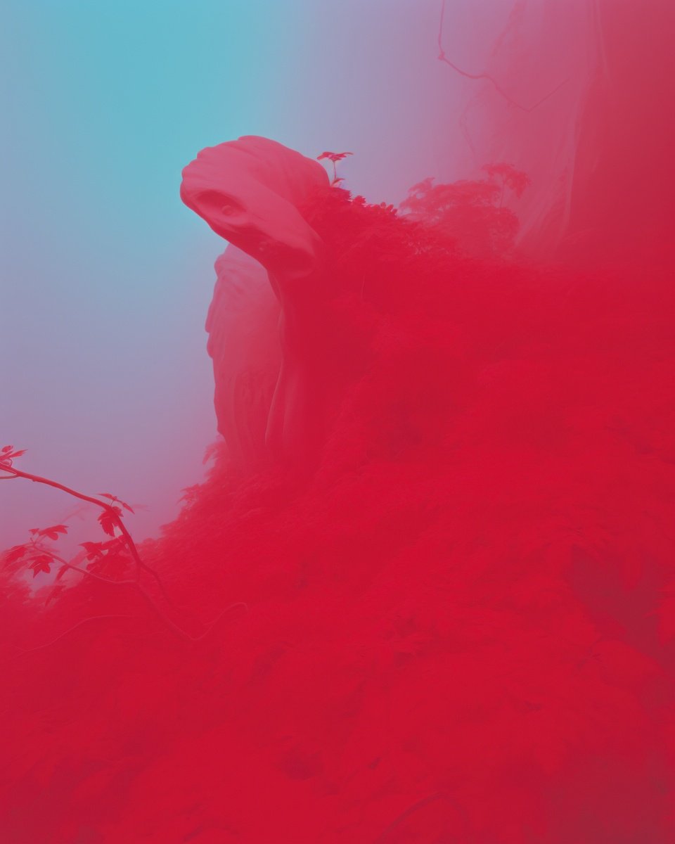 Surrealistic Abstract Print By Richard Gibson, 13 X 16", Soul Wax Iii, Original Artwork