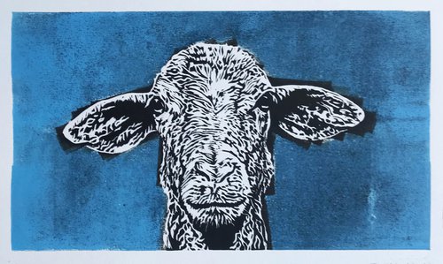 Sheep by Greg Linocuts