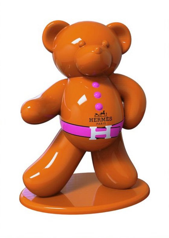 Ours Pop Art Hermès Ceinture 45cm Co. N°4