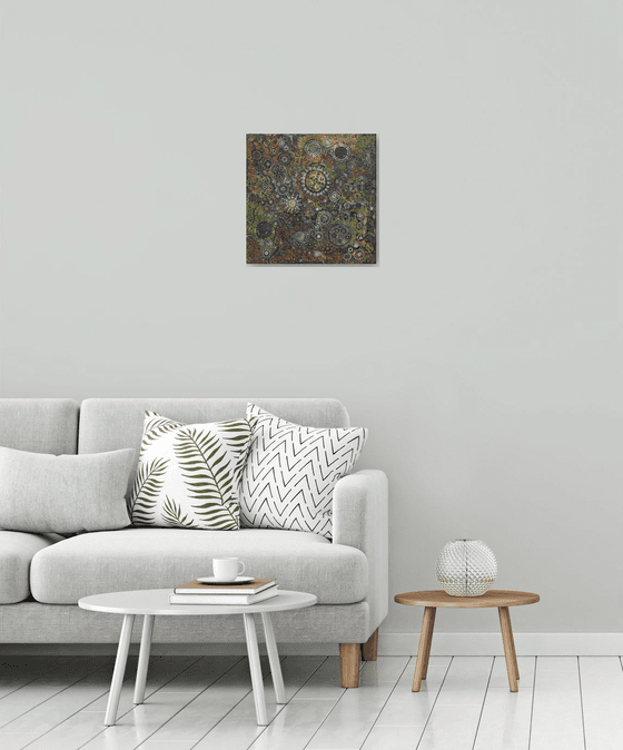 Microcosmos - Abstract Dot Painting