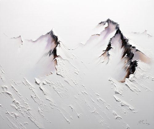 Whispering Peaks by Bozhena Fuchs