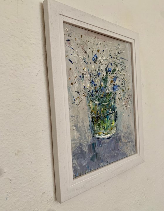 Wildflowers in a vase