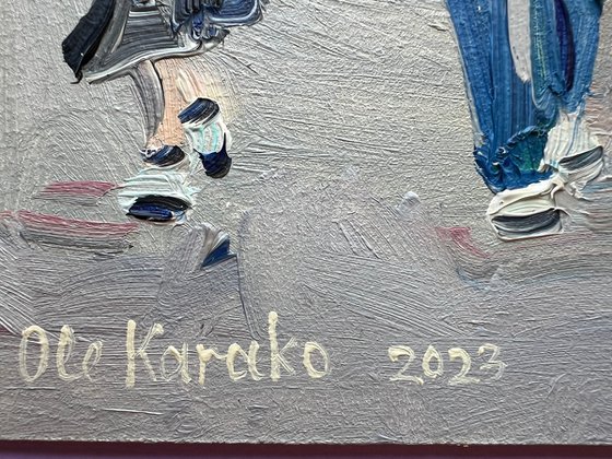 Embankment in Kyiv