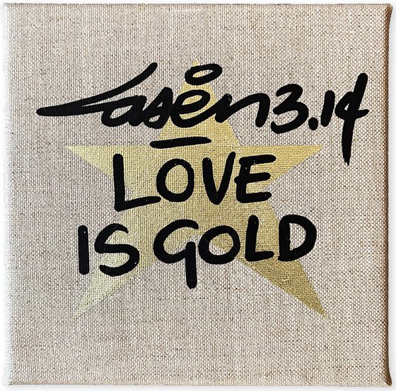 Love Is Gold (18K Gold Star)