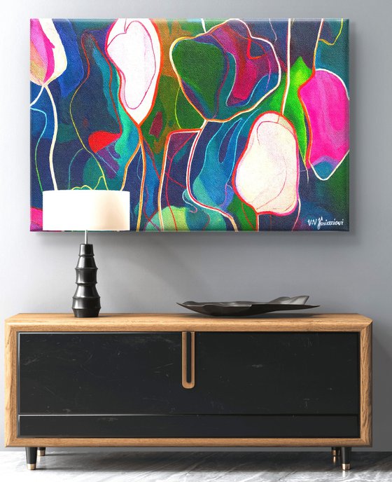 Jazz Style Flowers #3