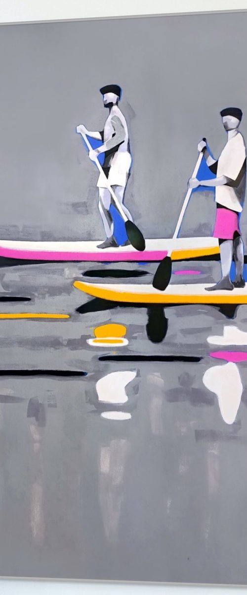 Calm and Colored Reflections by Evgen Semenyuk