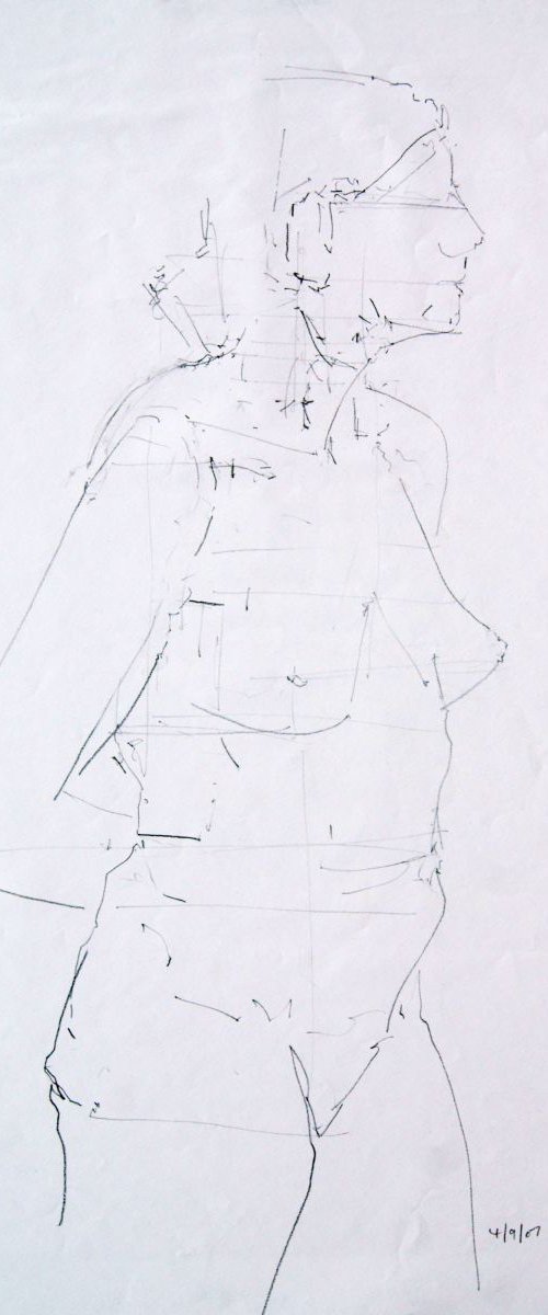 Life Drawing No 41 by Ian McKay