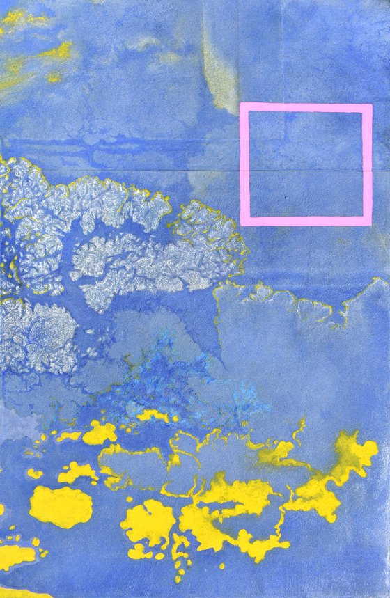 Landscape blue jeans