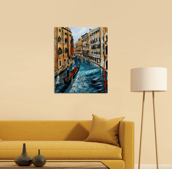 Gondola in Venice, Italy II