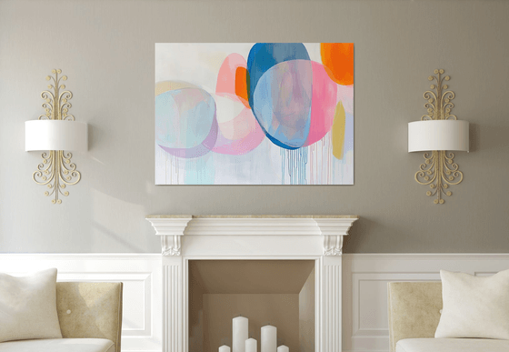 Large Pastel Shapes