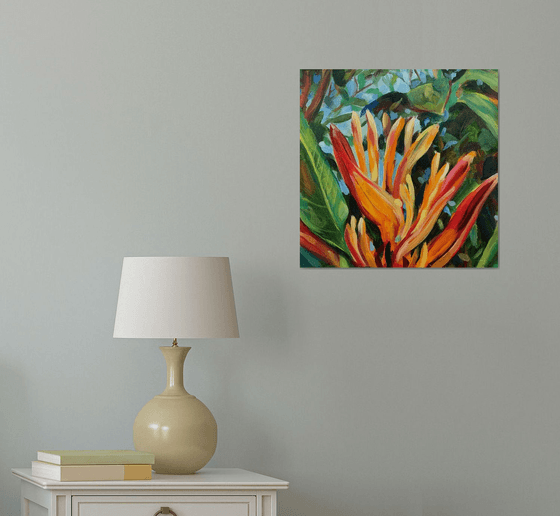 Heliconia.Floral Limited Print