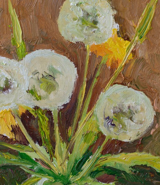 Dandelions in te Glass