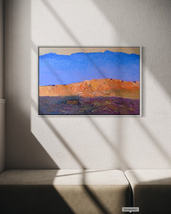 Evening Light. Desert