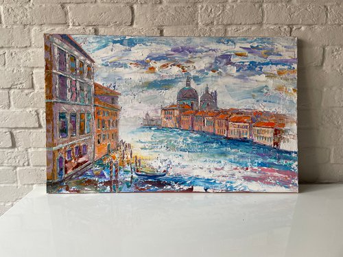 Dream of Venice. Original oil paninting by Mary Voloshyna