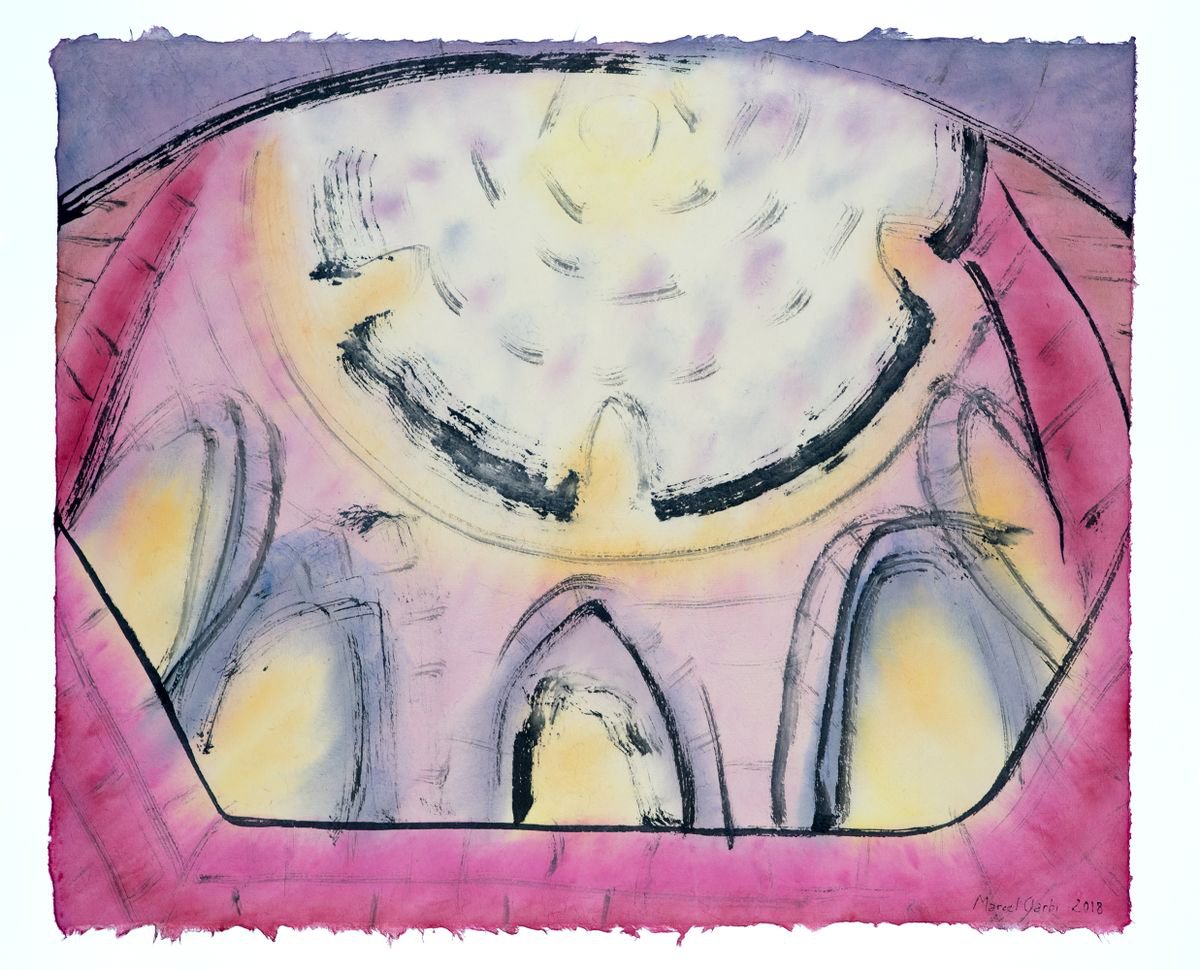 Domes of the 7th chakra by Marcel Garbi