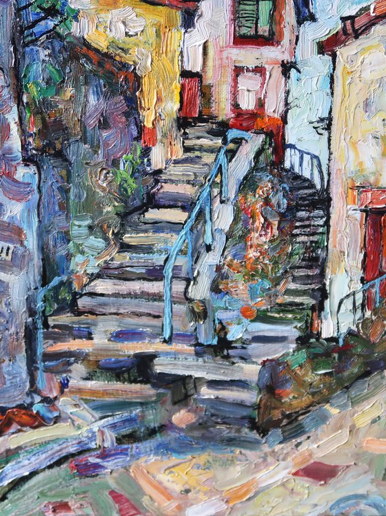 Steps of Cudillero.*