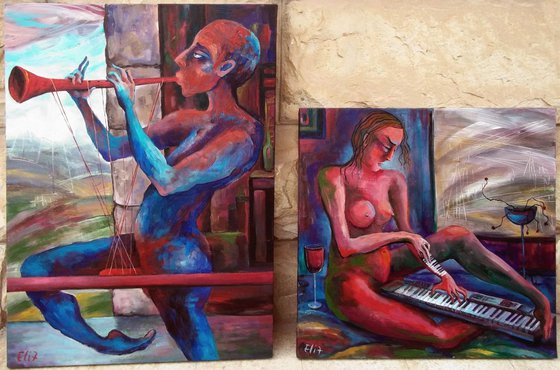 DIPTICH. TO FIND THE MELODY