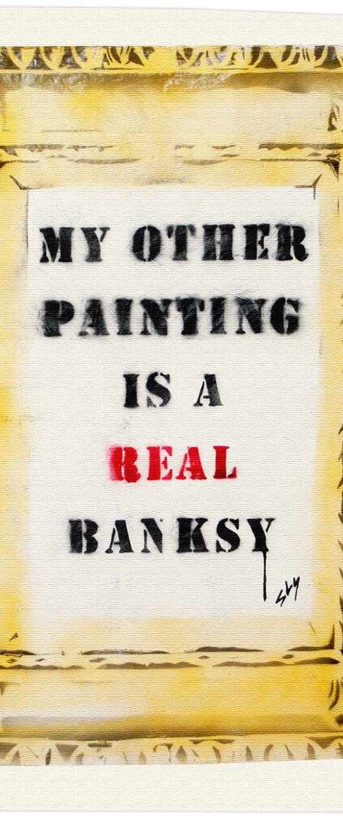 A real Banksy (WP). by Juan Sly