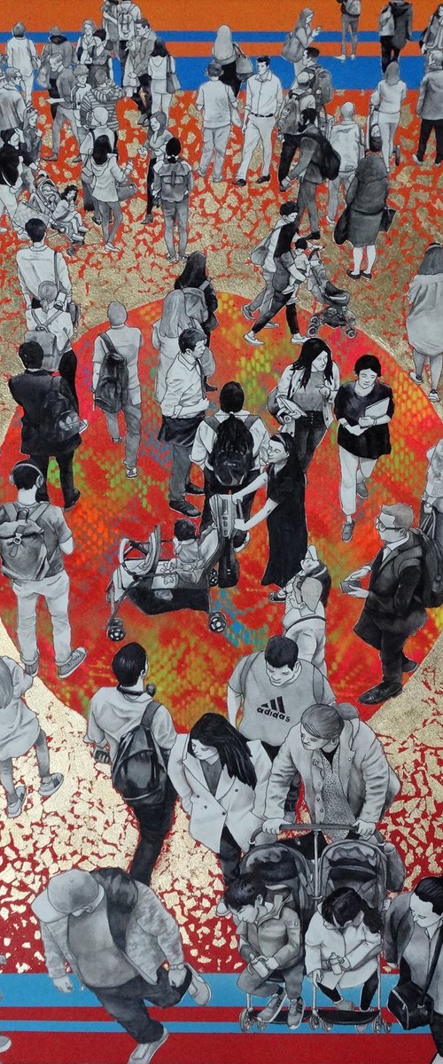 “Families At the Station” (for Dorothy Circus Gallery) by Arturo Garcia de las Heras (Agheras73)