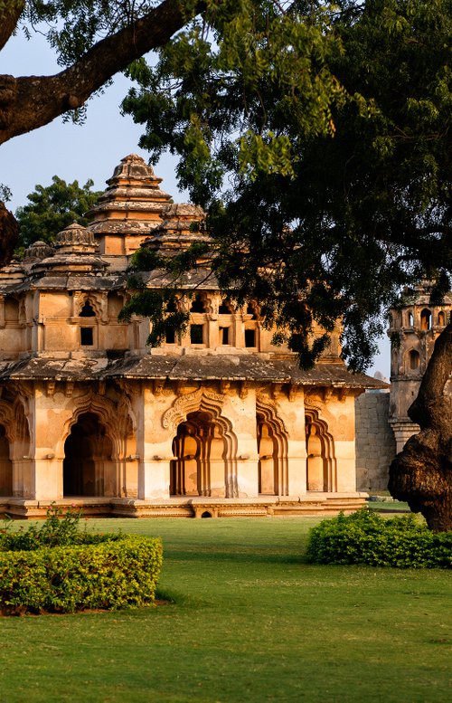 Lotus Mahal in Hampi, India by Tom Hanslien