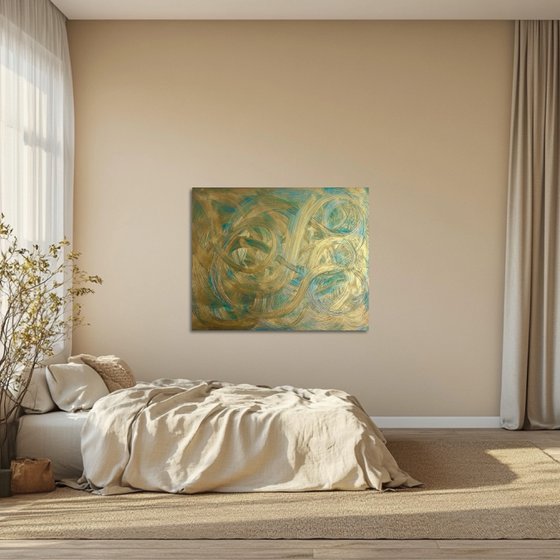 Gold Leaf 100x80x2