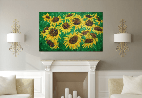 Sunflowers /  ORIGINAL PAINTING