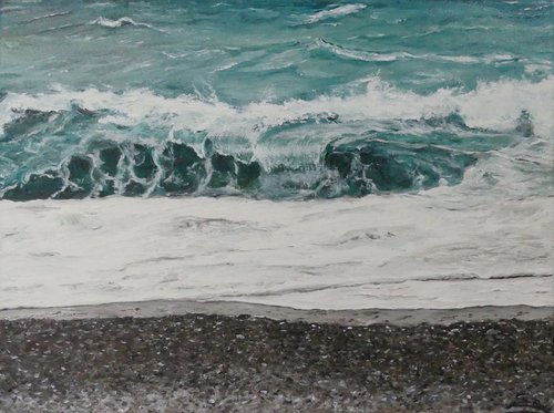 The wave by Cécile Pardigon