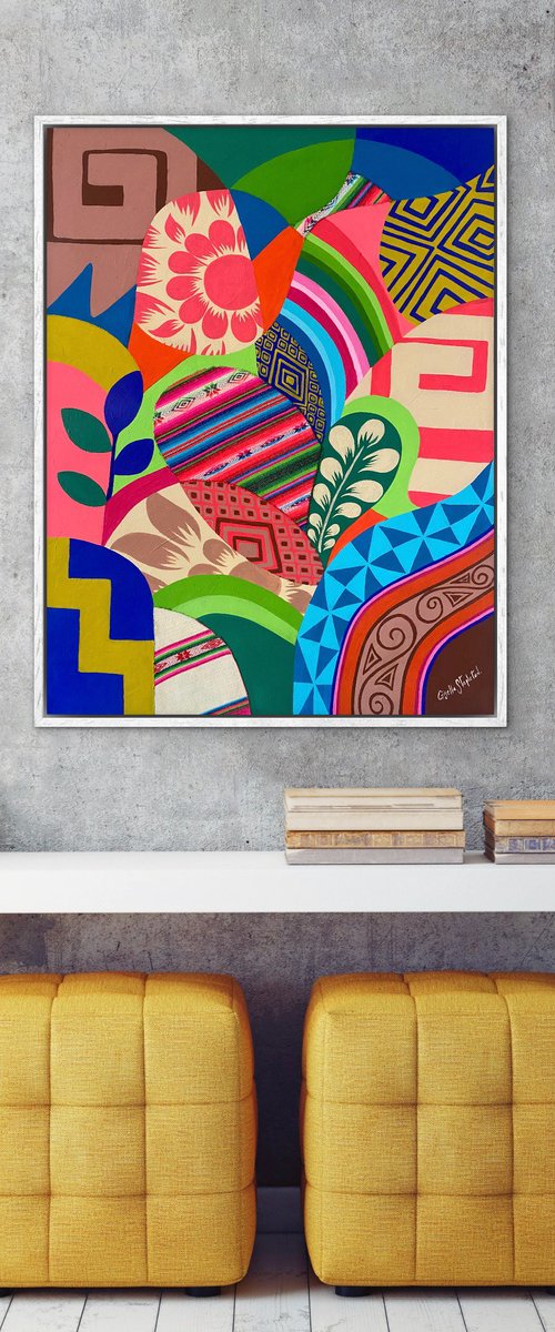 Andean Fantasy 14 by Gisella Stapleton