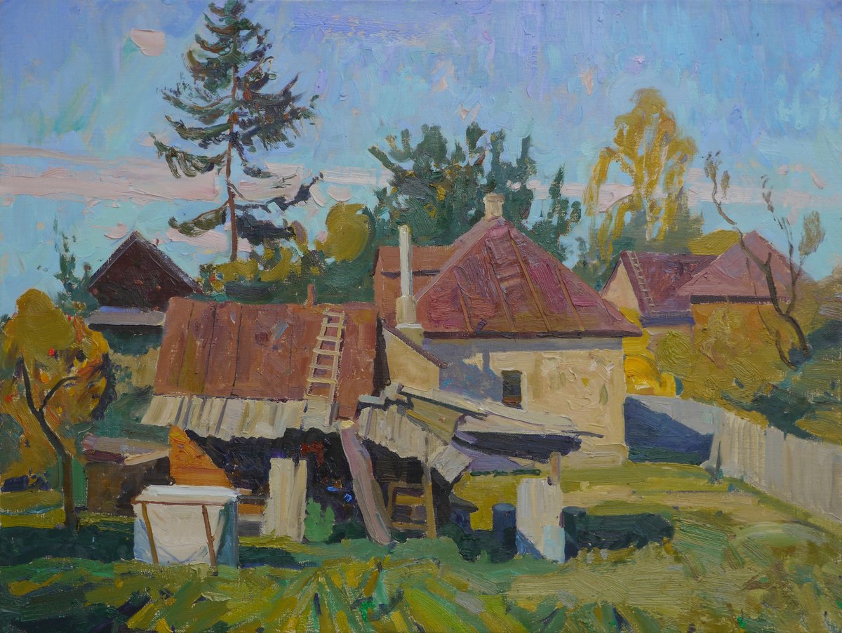 Yard on Korolenko street by Victor Onyshchenko