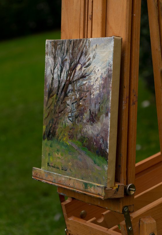 Spring Forest – Original Oil Painting