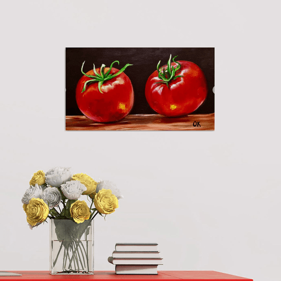 Still life with Tomatoes