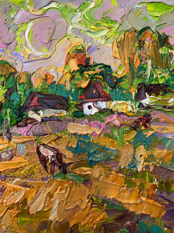 The Cows Are Grazing