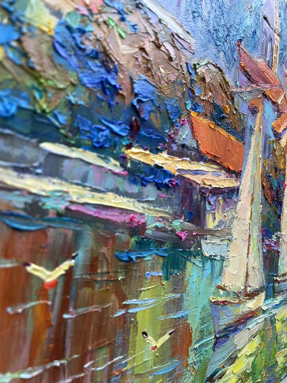 "Evening in the mountains"