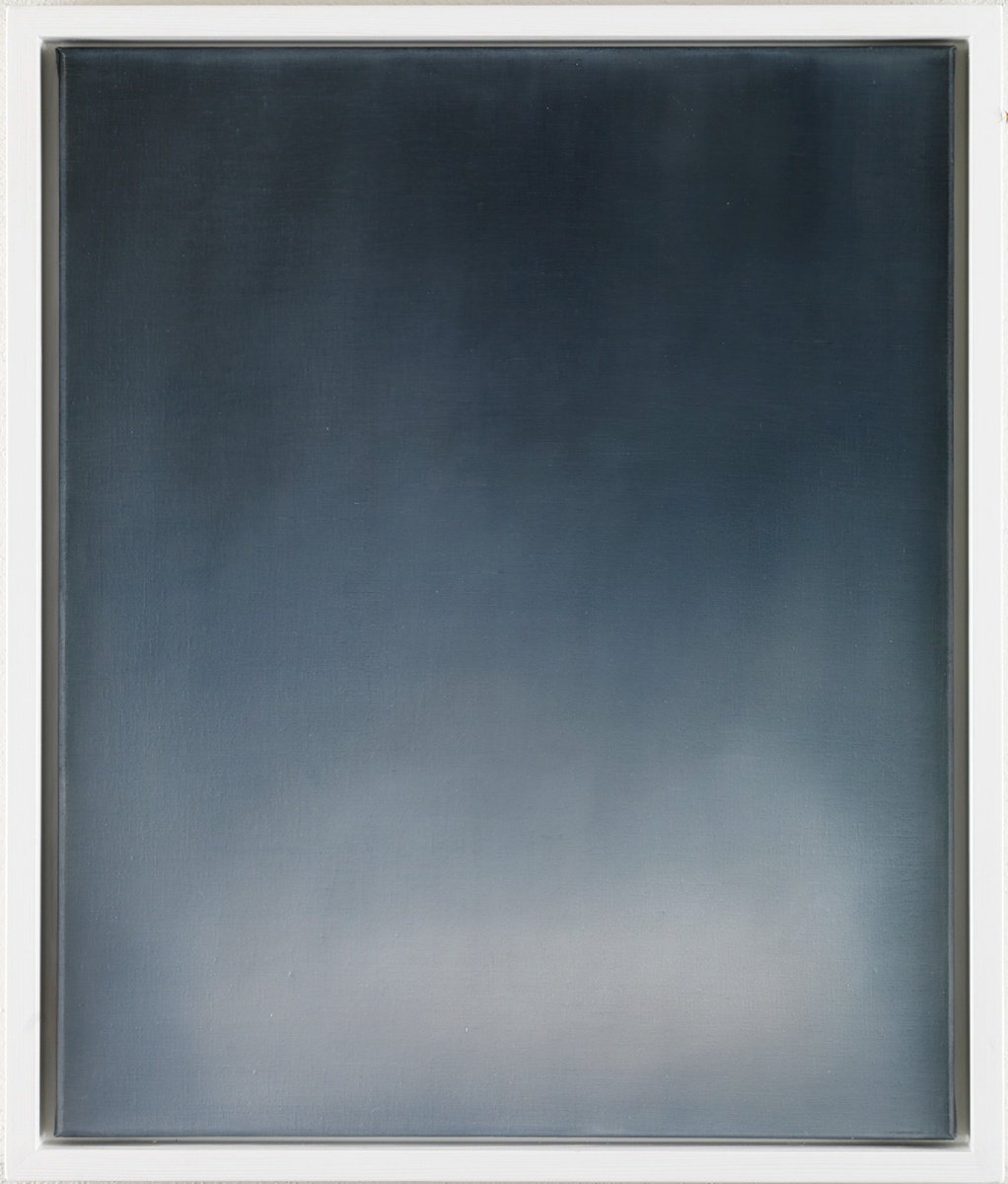 Abstract Landscape Oil Painting By Victoria Curling-Eriksson, 22 X 26", Dawn Rising, Original Artwork