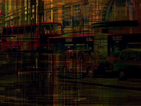 Texturas del mundo, London, Regent St. 2/XL large original artwork